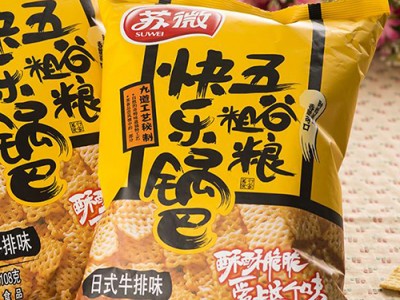 苏薇快乐锅巴日式牛排味-江苏苏微食品有限公司图2