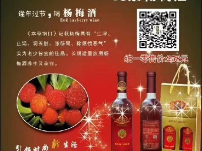 原浆杨梅红酒750ML-金华优源农业科技有限公司图2