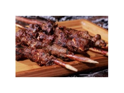 蜜汁猪肉串腌料 烤串腌料猪肉-河南一品香源食品配料有限公司图2