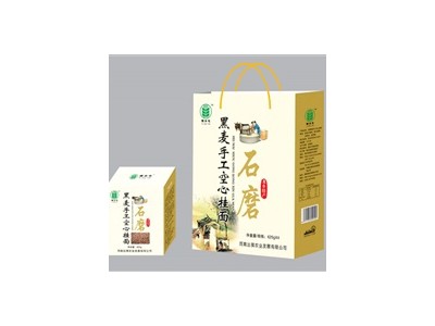 石磨黑小麦手工空心面-河北省达褀农业发展有限公司图2
